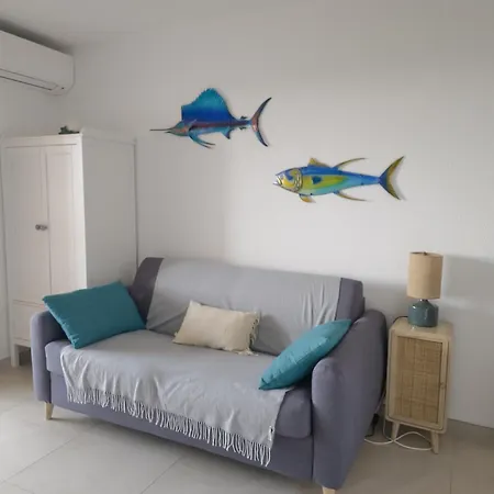 Superb Renovated T2 200m Sea View Terrace Le Rayol-Canadel-sur-Mer